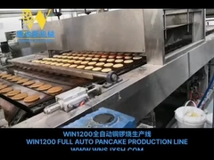 PD1200 Linea di produzione di pancake completamente automatica