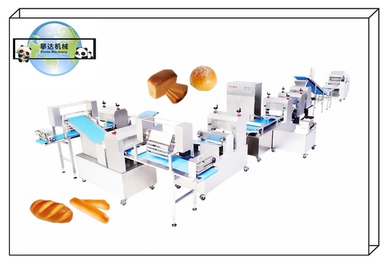 Electric Bread Production Line / Equipment 220V Toast Bread Slicer Included