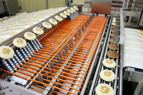 Fully Automatic Pancake Production Line Sandwich Pancake Processing Line Pancake Making Equipment